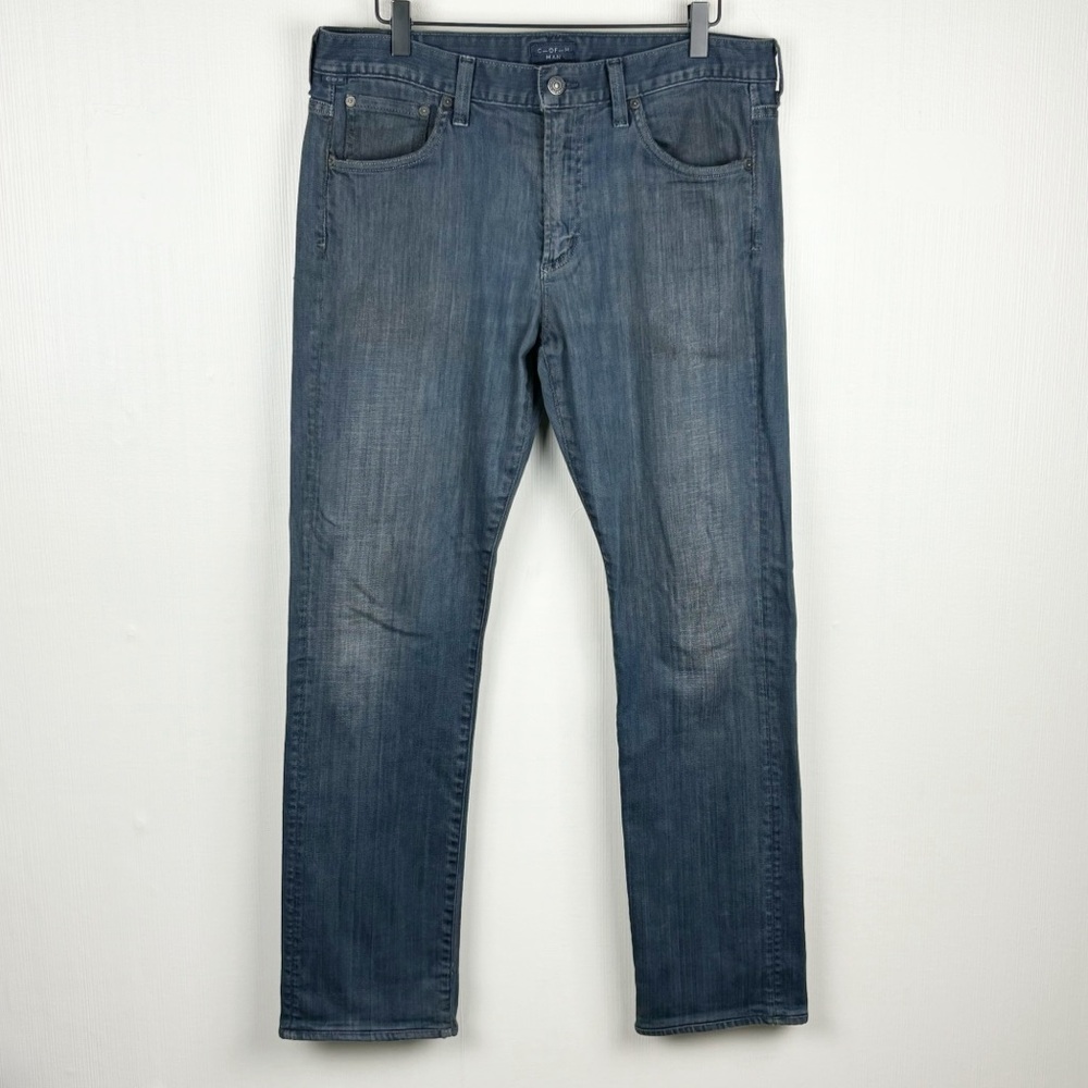 Citizens of Humanity COH Jeans Mens 33 Gage Slim Straight Blue Dark‎ Wash